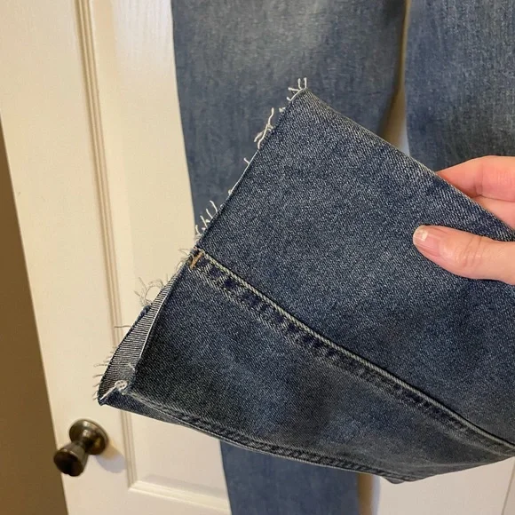 Dear John Women’s Playback Phantom Jean Denim Size 27 Mid Rise Straight Leg NWT
